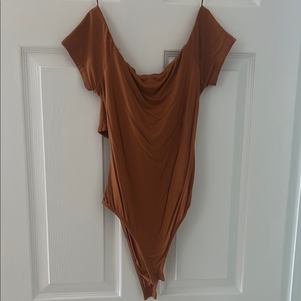 Lush Brown Bodysuit for Women